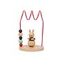 Circus Rabbit Abacus Holzspielzeug Mehrfarbig 4