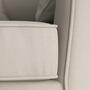 Drehbarer Sessel Vendôme helles Beige 4