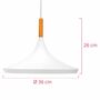 Pendant lamp 1-light aluminum 7
