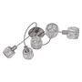 Josefa I LED Ceiling Light Acrylic Glass Stainless Steel 5-light 2