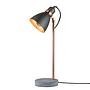 Table lamp Orm Aluminium Concrete Black Copper 1