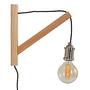 Mexlite VII Wall light Beech 1-flame 1