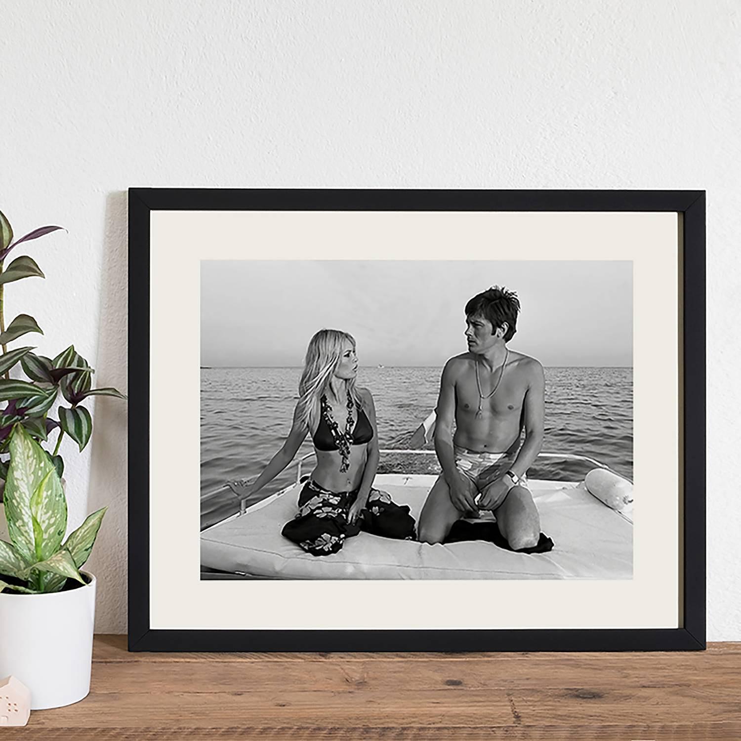 Bild Brigitte on Board Buche massiv / Plexiglas 52 x 42 cm 2