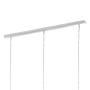 Roccaforte III Pendant Light Steel White 3-Light 2