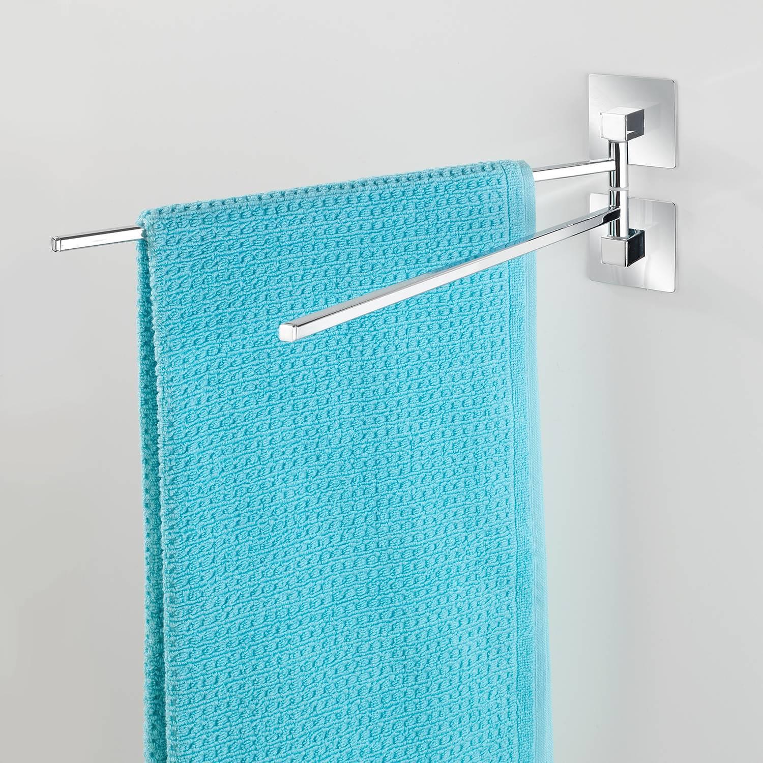 Towel holder Turbo-Loc Quadro Stainless Steel ABS Chrome 2