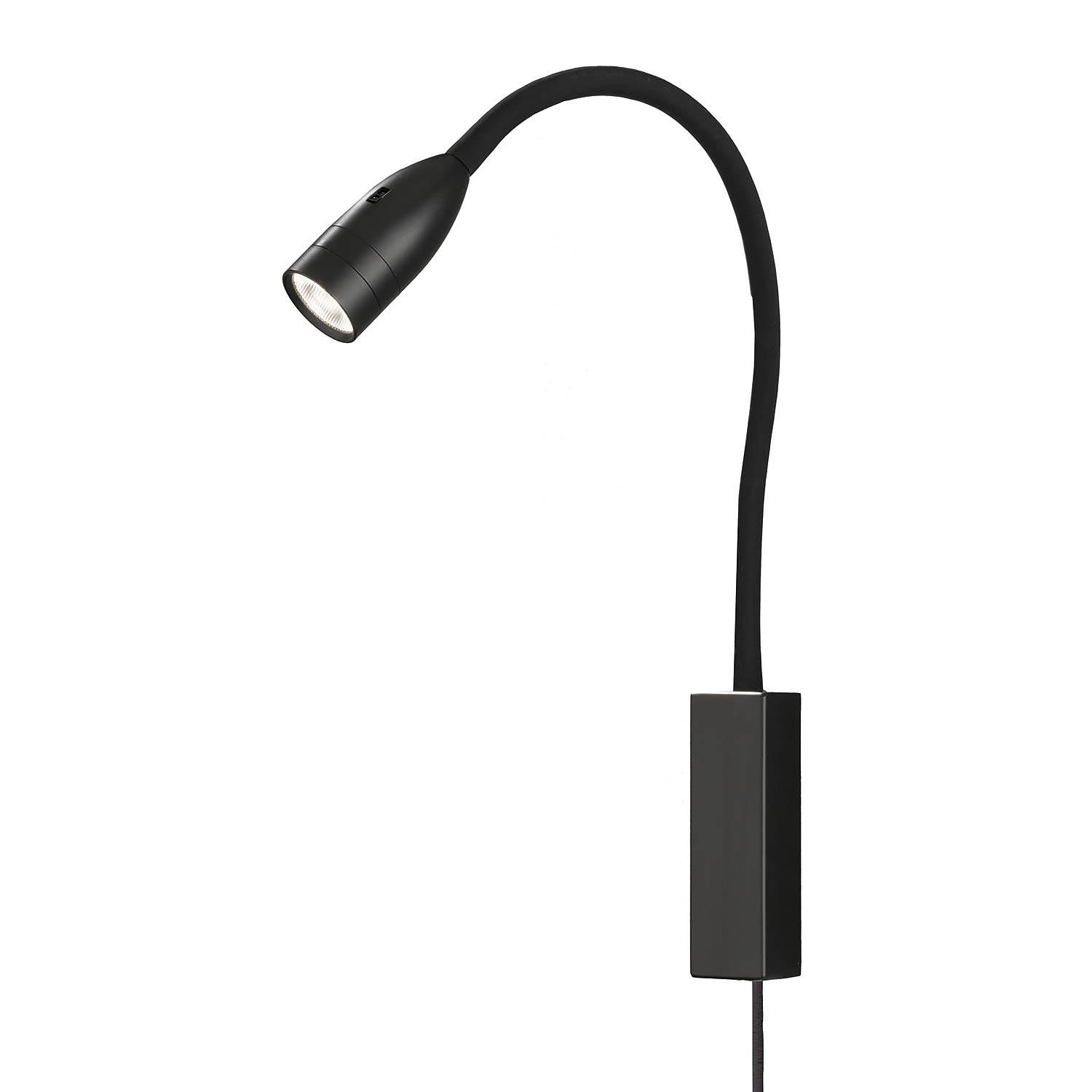 LED Wall Lamp Maripa II Black 1