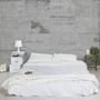 Non-woven wallpaper concrete plates non-woven paper light gray 2