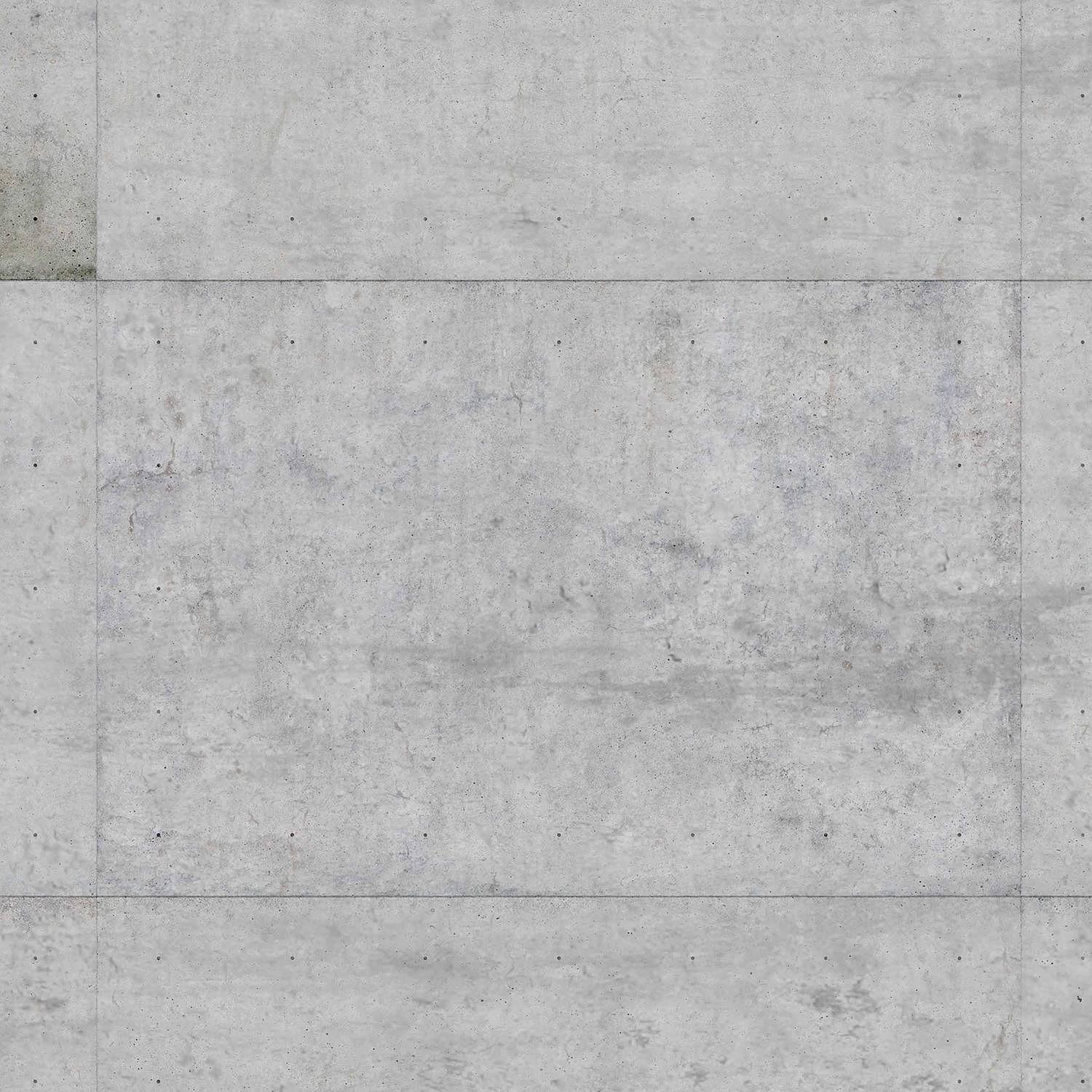 Non-woven wallpaper concrete plates non-woven paper light gray 4