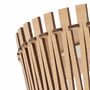 Wall lamp Sendero Wood / Steel 1-light Beige 1