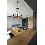 Pendant lamp Ulleu IV plant leaf iron 2