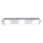 Square Shine II LED Ceiling Light 3-Flame Silver 0