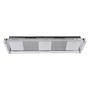 Square Shine II LED Ceiling Light 3-Flame Silver 3