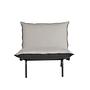 L28 Outdoor Lounge-Sessel mit wendbarem Kissen Anthrazit 0