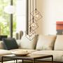 Pendant lamp Canto Aluminum 3-light Black 3