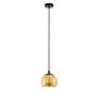 Pendant lamp Albaraccin II Clear glass Steel 1