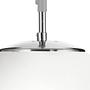 Pendelleuchte Atom Milchglas Stahl Durchmesser: 25 cm 1
