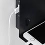 1-Flame Wall Lamp Devara Aluminum Black 4