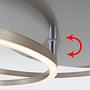 1-Flammig LED Ceiling Light Aluminum 3