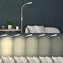 LED Floor Lamp Office Remote Steel 3