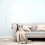 LED Floor Lamp Office Remote Steel 2