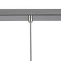 Pendant lamp Pendants Smoked glass Steel Gray 2