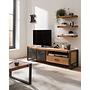 Wall shelf MANCHESTER Acacia Solid Wood Width: 60 cm 2