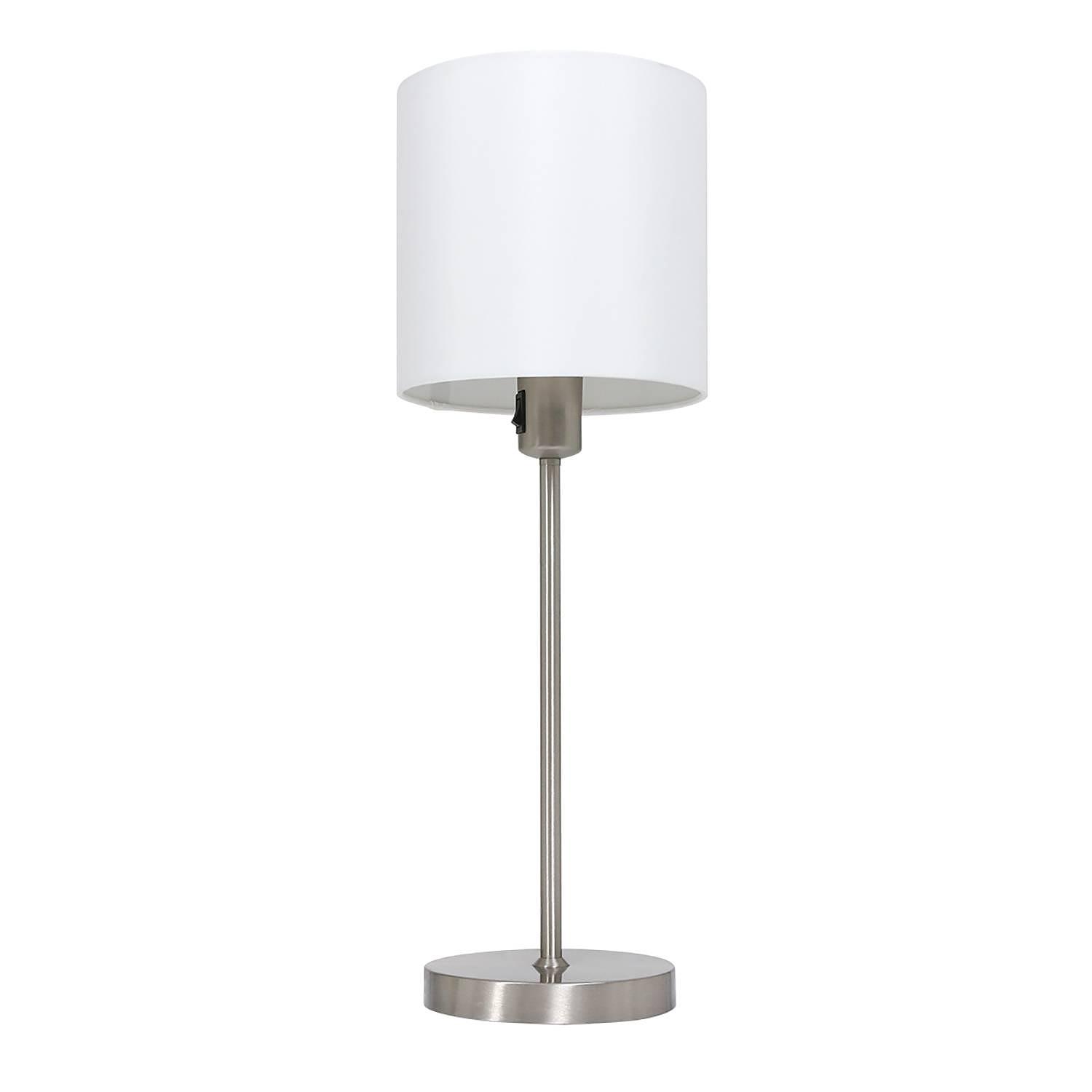 Noor Table Lamp Cotton Fabric Iron 1-Light 3