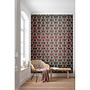 Vlies Fototapete Paon Rouge Vlies Bunt 3