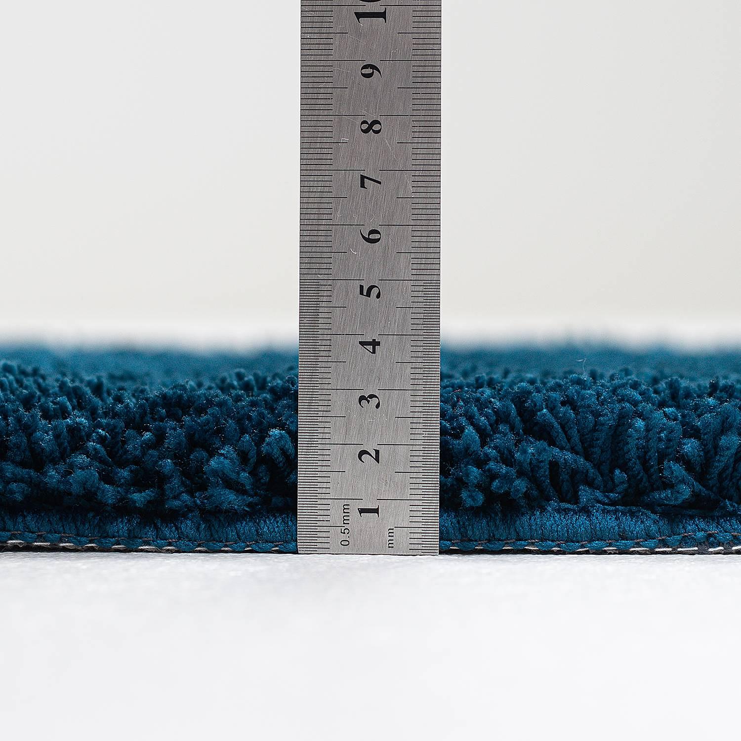 Soft Bath Mat Petrol 70 x 120 cm 3