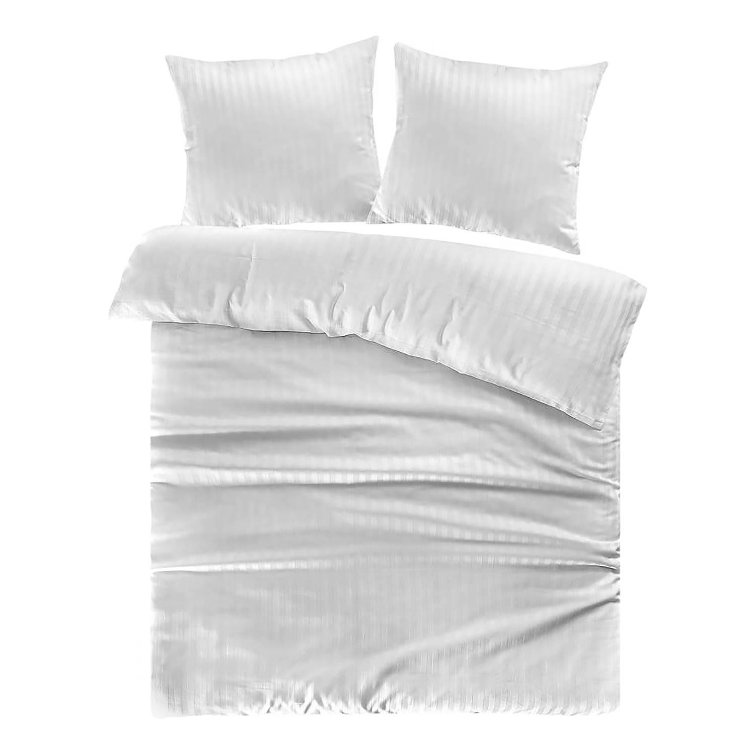 Bettwäsche Valerina Baumwollsatin 140 x 240 + Kissen 1