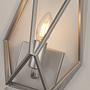 Chassis Wall Light Steel Single-flame 2