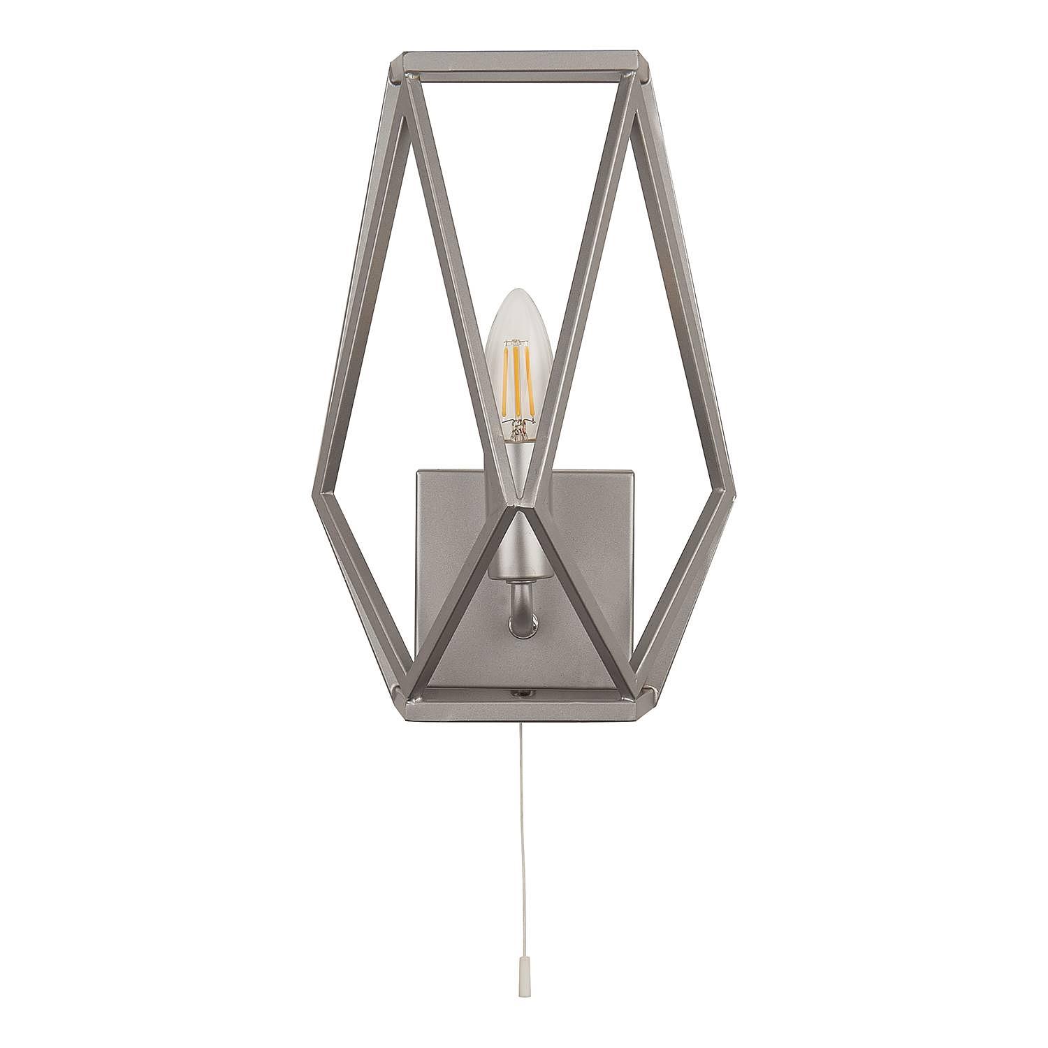 Chassis Wall Light Steel Single-flame 1