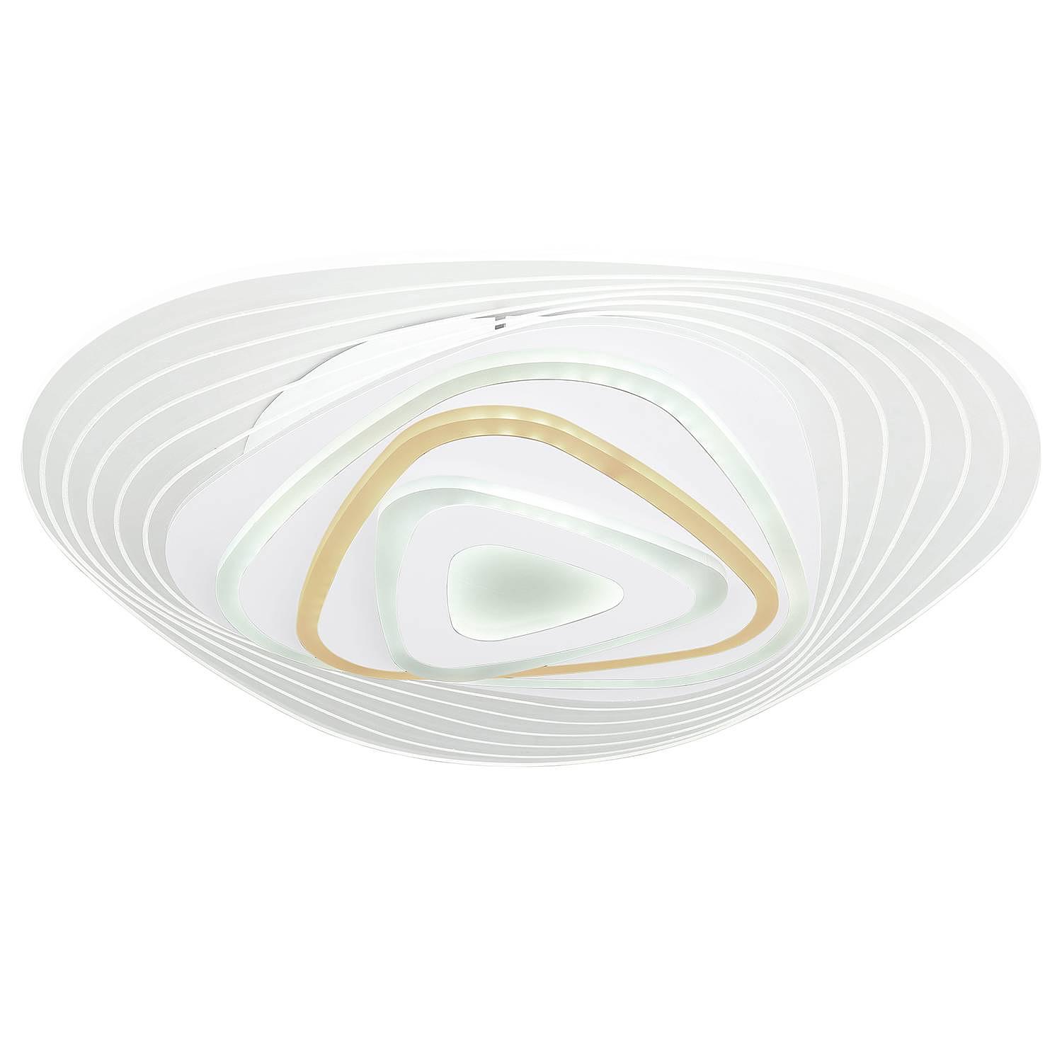 1-Flammig LED-Deckenleuchte Tauves Acrylglas Eisen 2