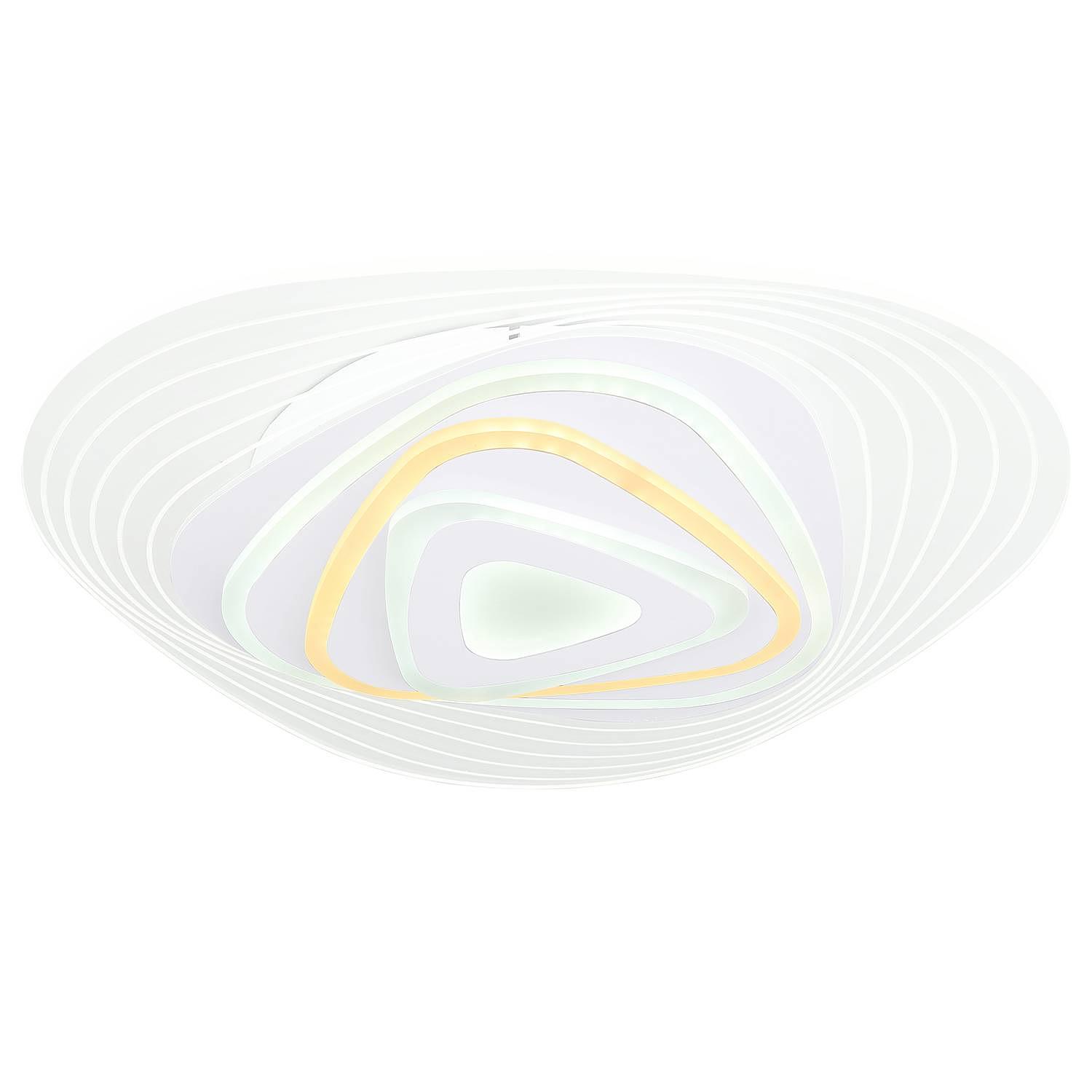 1-Flammig LED-Deckenleuchte Tauves Acrylglas Eisen 1
