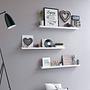 Wall shelf Stains II White 4