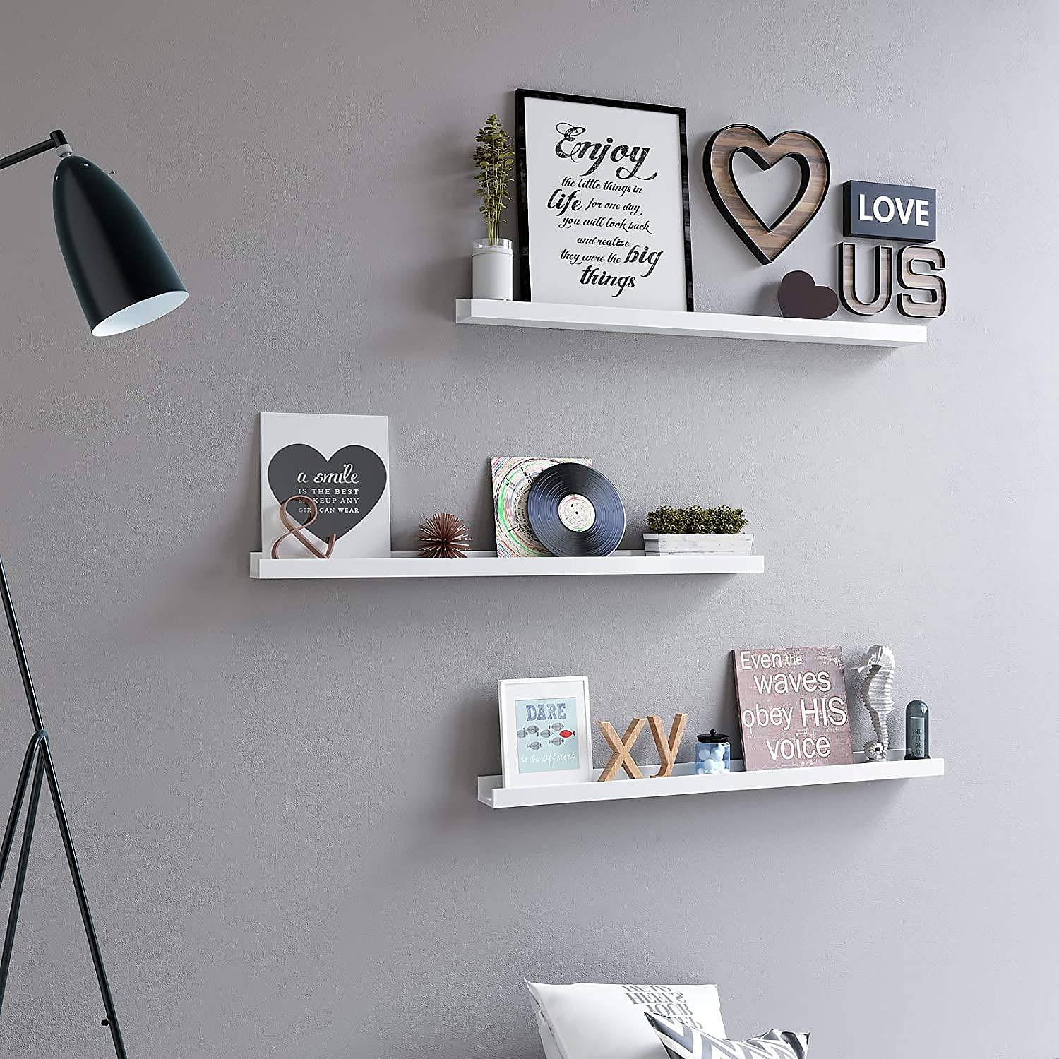 Wall shelf Stains II White 4