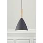 1-Flame Pendant Lamp Pure Steel Grey 3
