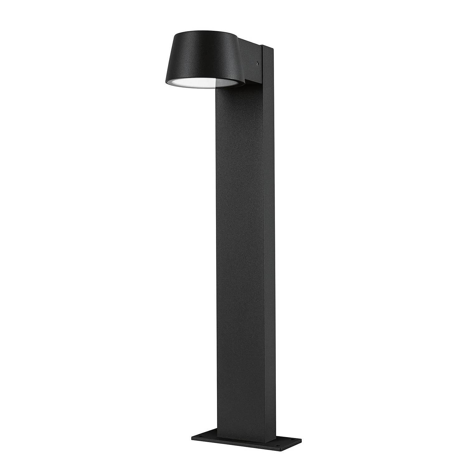 Capea Black Aluminum Bollard Light 1