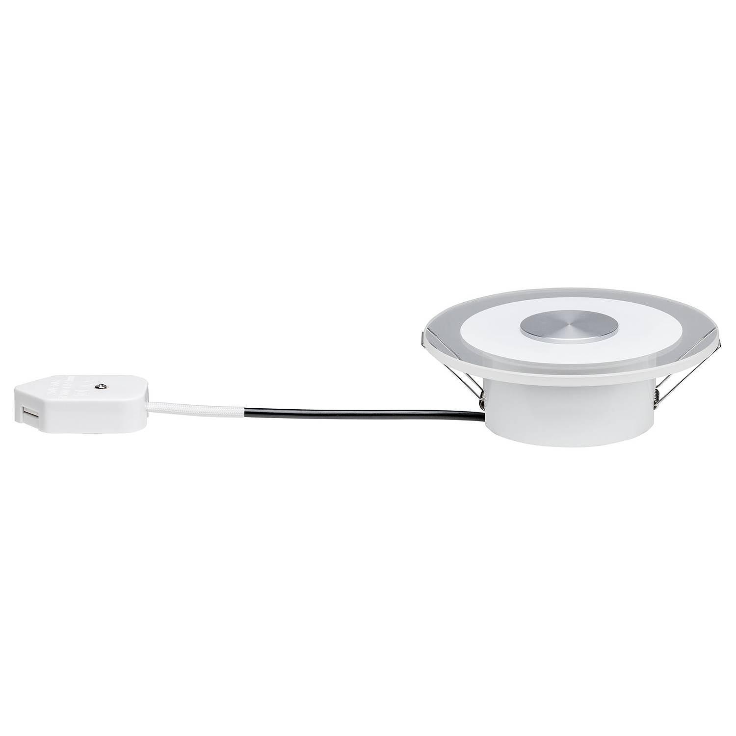 3x Recessed spotlight Whirl II White 3