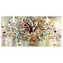 Wandbild Tree of Life Leinwand Mehrfarbig 120 x 60 cm 1