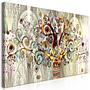 Wandbild Tree of Life Leinwand Mehrfarbig 120 x 60 cm 3