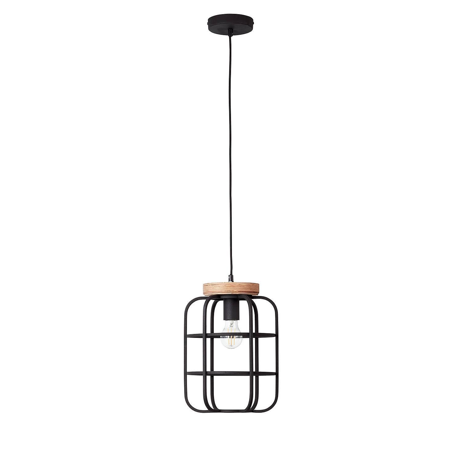 Pendant lamp Gwen I Black 2