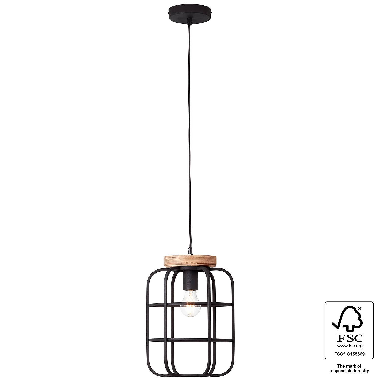 Pendant lamp Gwen I Black 4