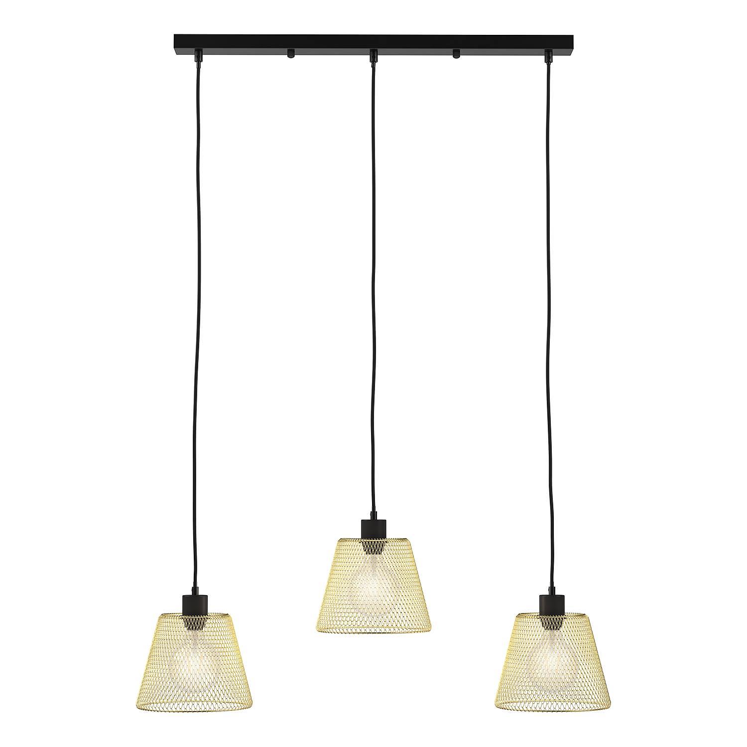 Le Vicel Pendant Lamp Iron 3-light 1