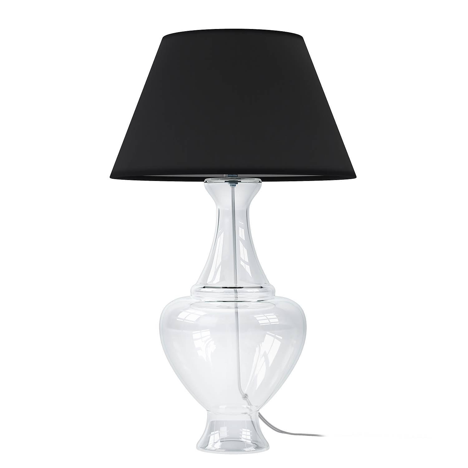 Table lamp
Cotton fabric
Clear glass
1-flame 1
