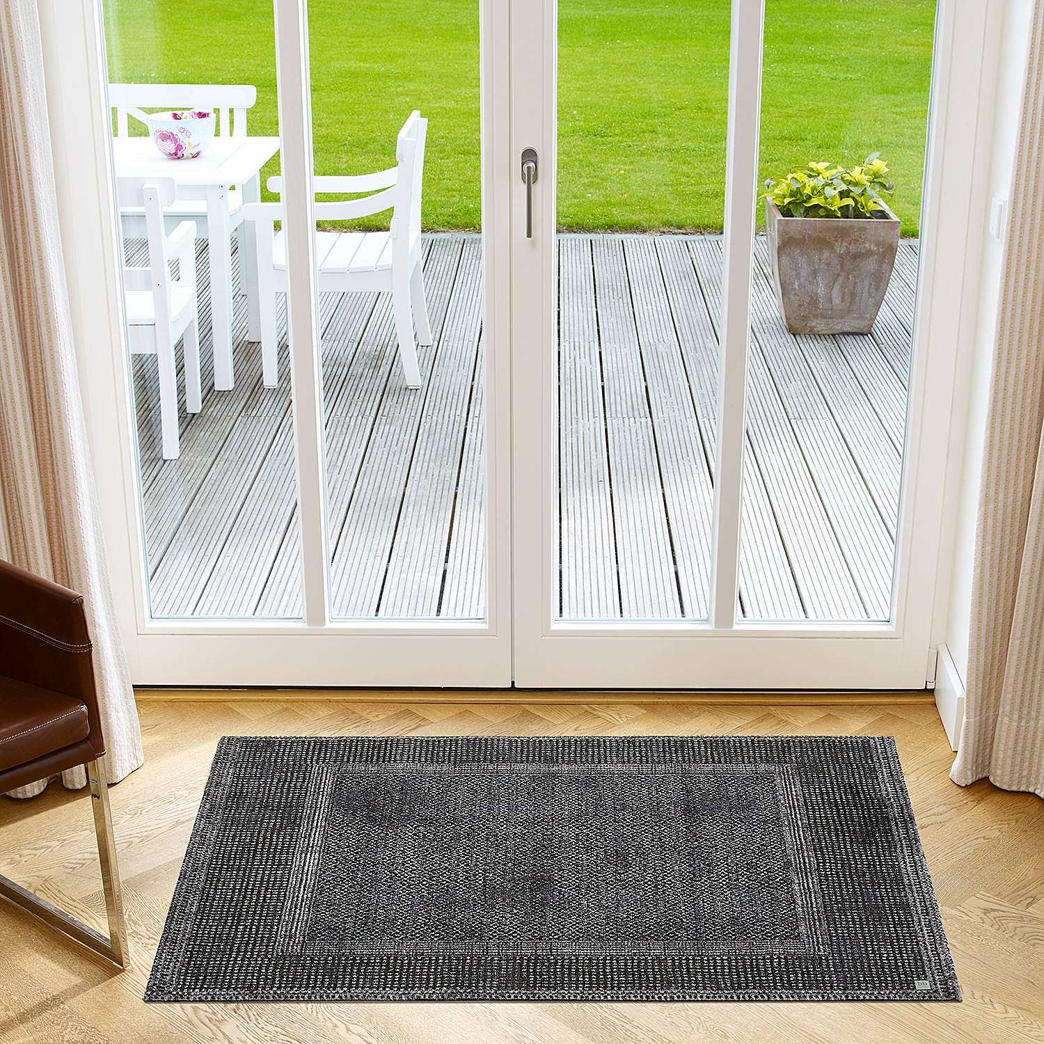 Doormat Square Dark Grey 2