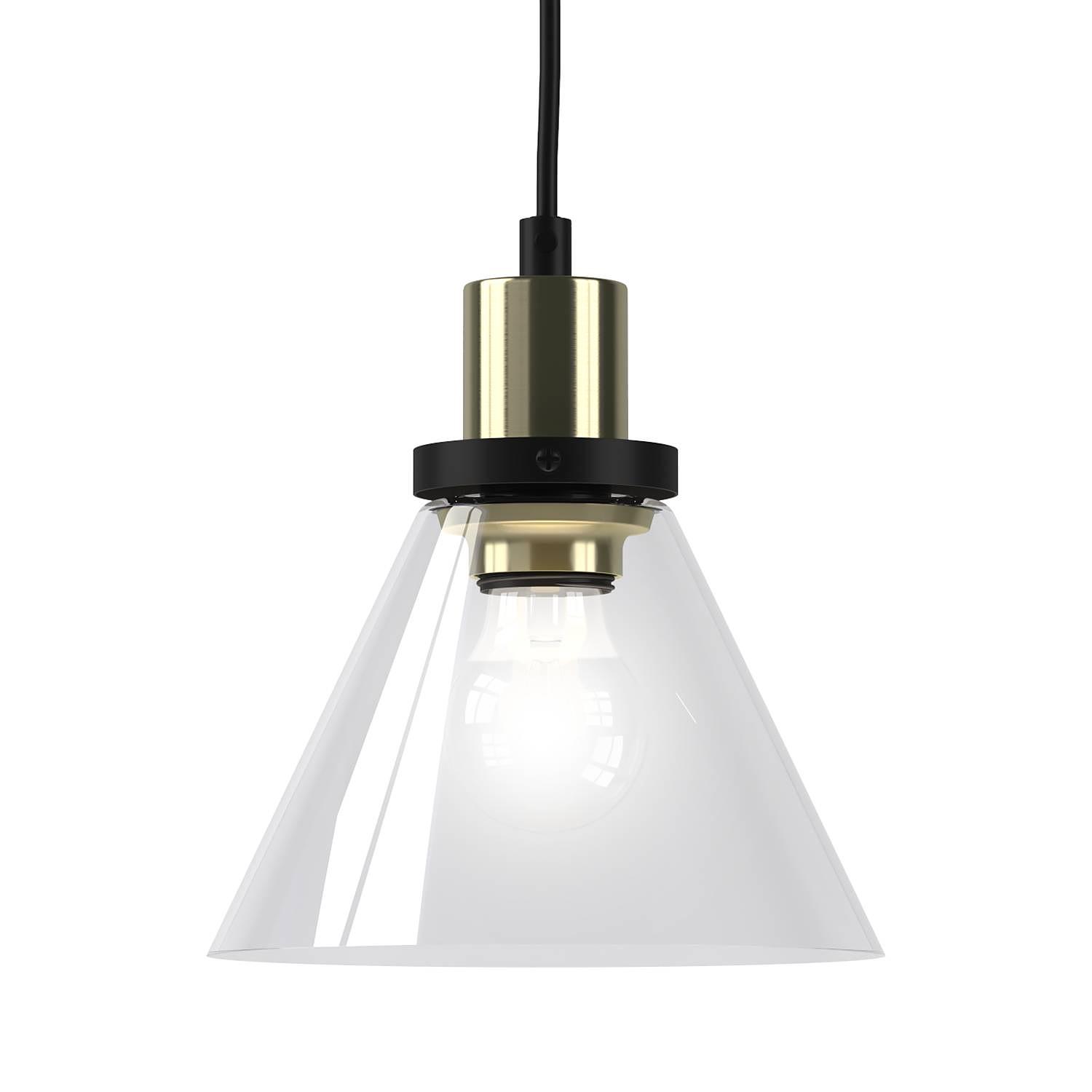 Pendant light Ardez 1-bulb Transparent 1