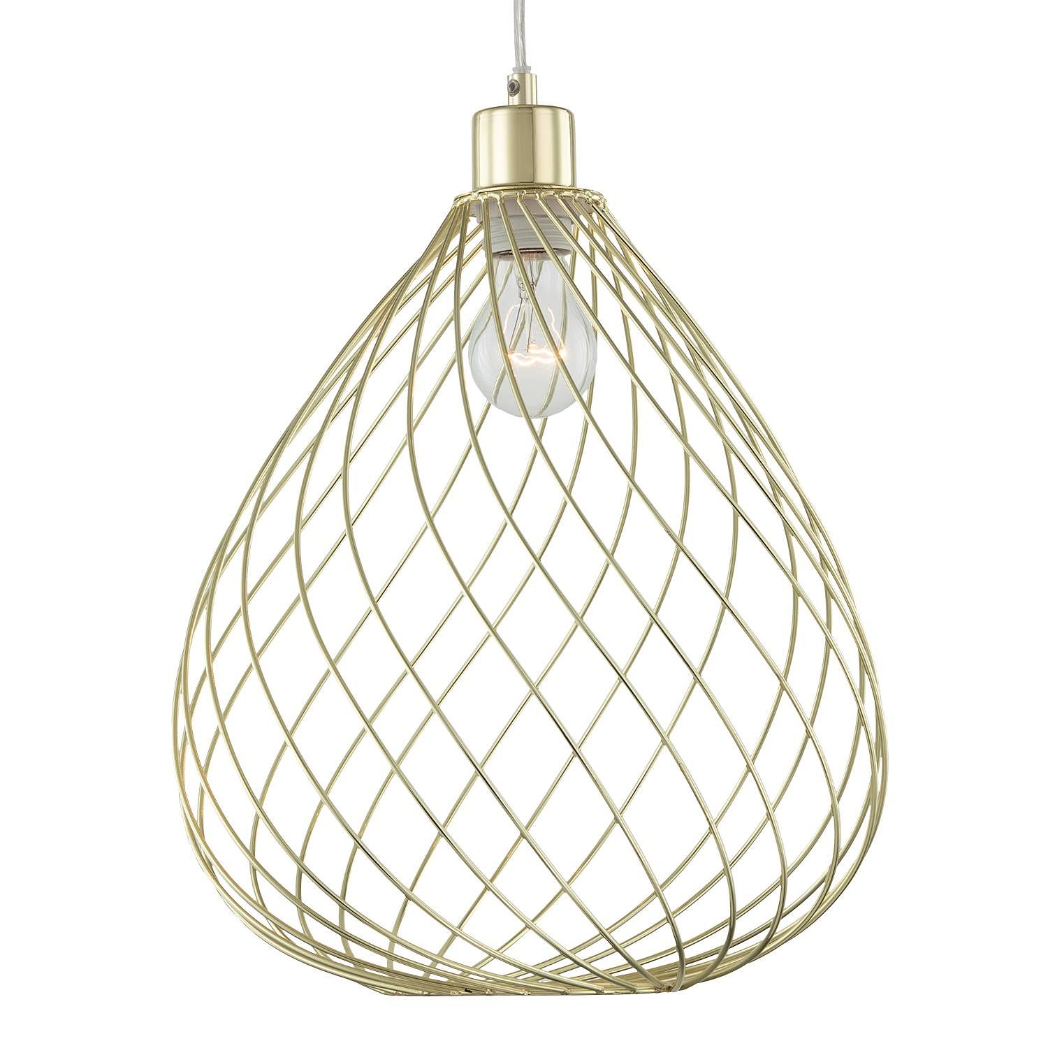 Pendant lamp Albeuve 1-light Gold 1