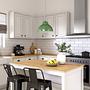 Pendant lamp Anda Iron 1-light Green 2