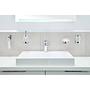 Soap dish Luno Polystyrene Stainless steel Clear 2